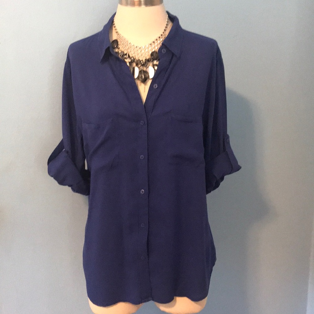 Women Button Down Shirt.